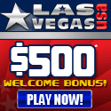 LAS VEGASUSA CASINO - 125% BONUS TO $125